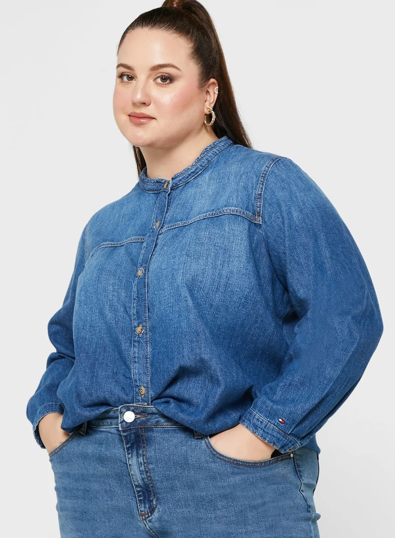 Tommy Hilfiger Plus Button Down Shirt