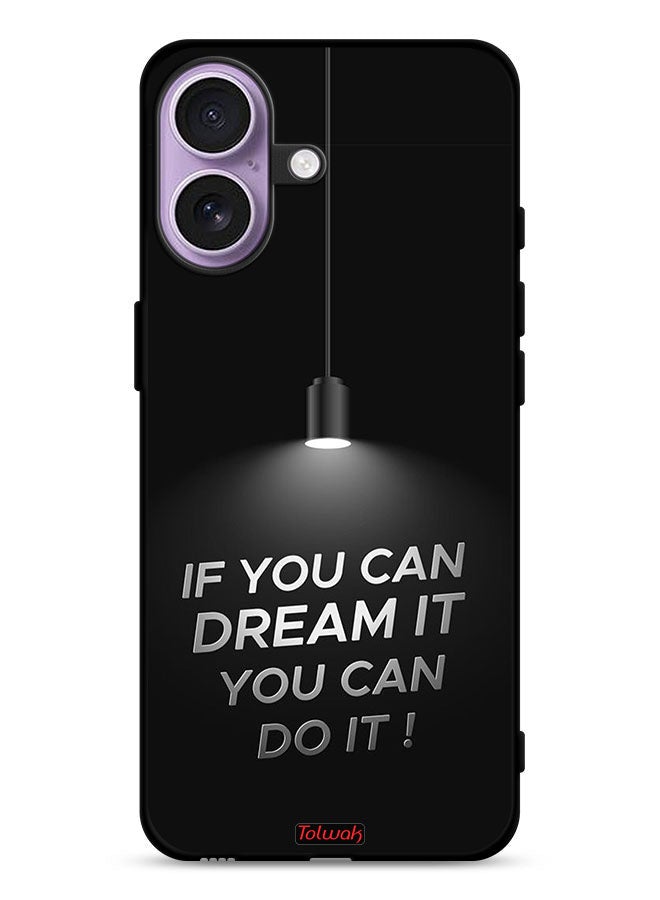 Tolwak Apple iPhone 17 Protective Case Cover If You Can Dream It You Can Do It - Image 1