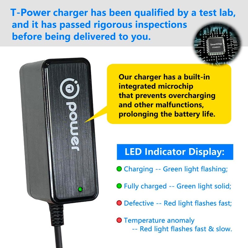 T POWER شاحن لجهاز هايبر آيس فيبر 2.0 لفة لياقة بدنية تهتز عالية الكثافة، كرة تدليك و لايف برو لفة رغوة تهتز بسرعة 4 - Image 2