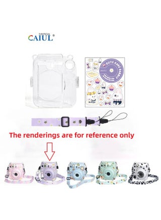 Product Instaxmini12 Transparent Crystal Case Protective Case Anti-scratch Anti-drop [excluding Camera]]-Product Color:12/Case With Photo (without Camera)-Model:Mini12 Crystal Case Purple Shoulder Strap Sticker - pzsku/Z999BCD2371E7D8003972Z/45/1746230370/3a82a19e-afd5-4d7a-b9aa-95cce2224a41