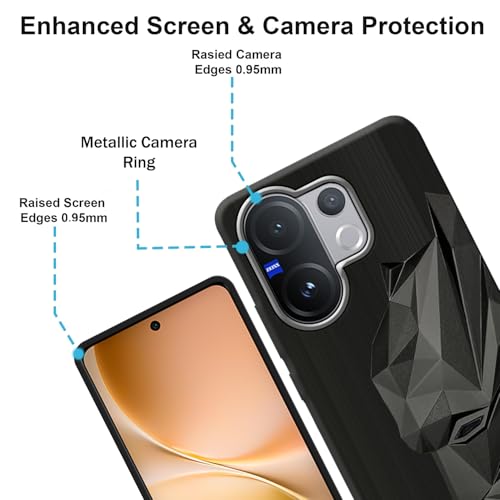 VIDO Exclusive Soft Back Case Cover for Vivo V60 5G / Vivo T4 Pro 5G / Vivo V60e (Shock Proof |360 Degree Complete Protection) - Image 2
