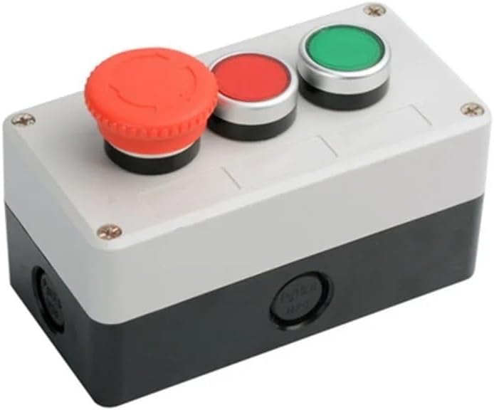 Generic Industrial Emergency Stop Switch Waterproof Control Box Plastic ...