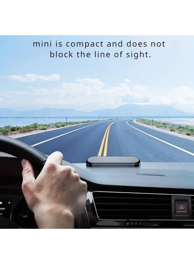 Green Car Dashboard Ornament Temporary Parking Phone Number Plate 1pc Interior Decoration - Image 2