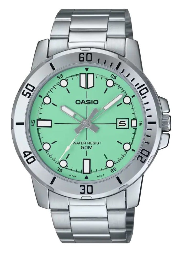كاسيو ساعة رجالية أنالوج رسمية - MTP-VD01D-3E1VUDF - Image 1