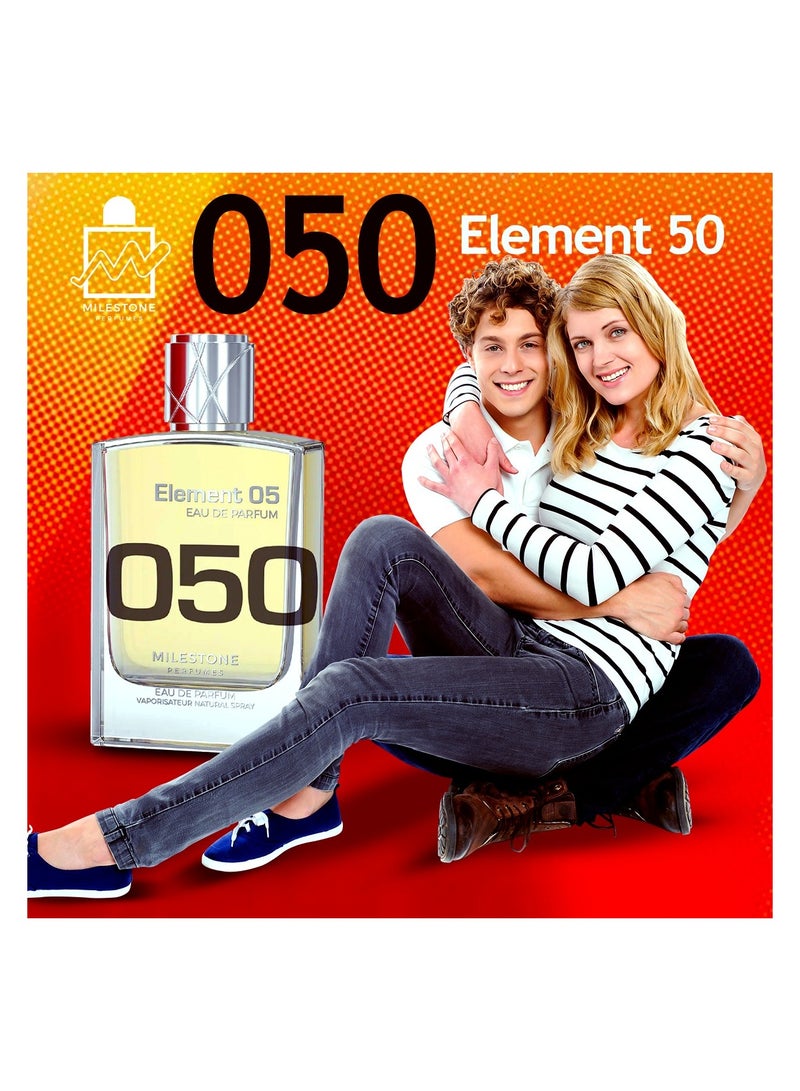 مايلستون إليمنت 050 عطر للجنسين 100 مل - Image 2