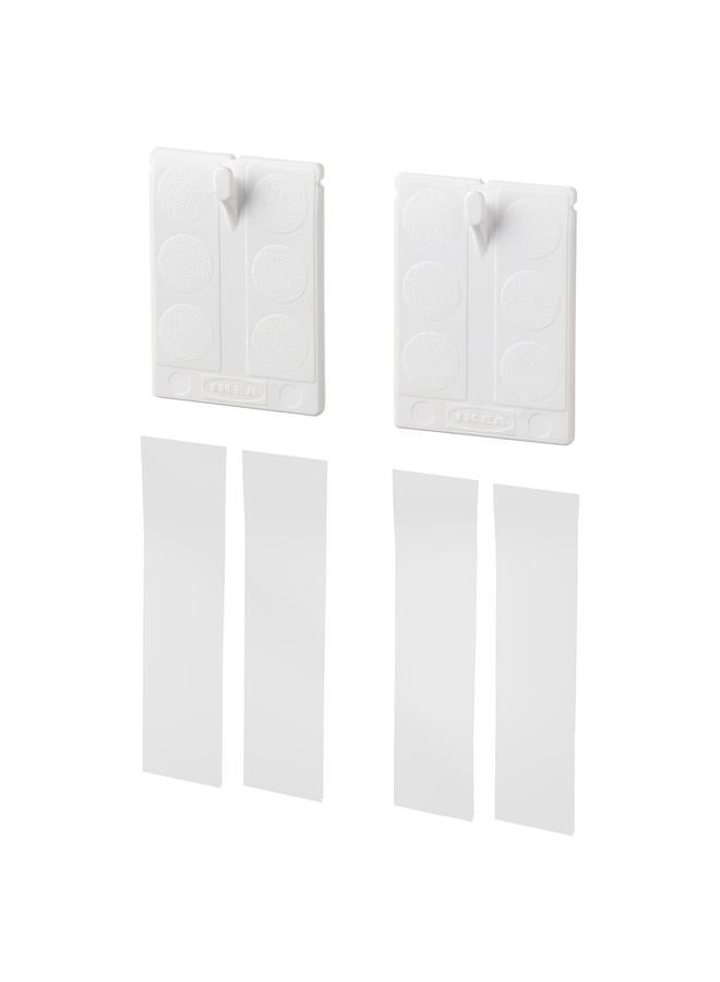 Adhesive hook for frame, white - Image 1
