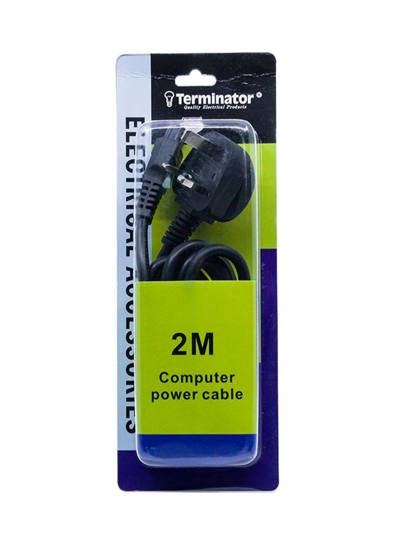Terminator Power Cord For Laptop 13A  - Image 1
