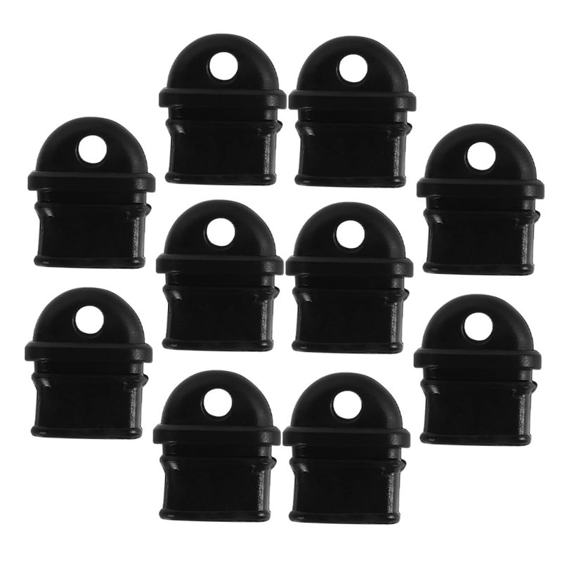 10 Pack USB C Port Plugs Dust Caps Black Easy Insert Remove Prevents Damage - Image 2