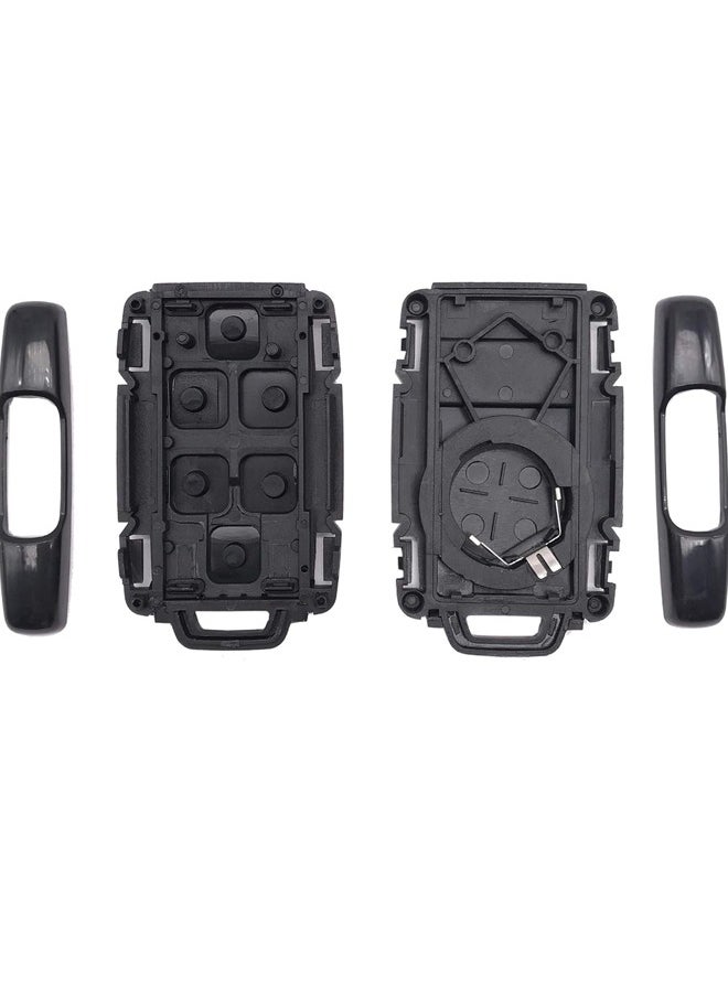 Generic Smart Key Case Fits GMC Yukon Sierra 1500 Chevrolet Suburban Tahoe Car Interior Remote Key Fob (Black, 5 Buttons)  - Image 4