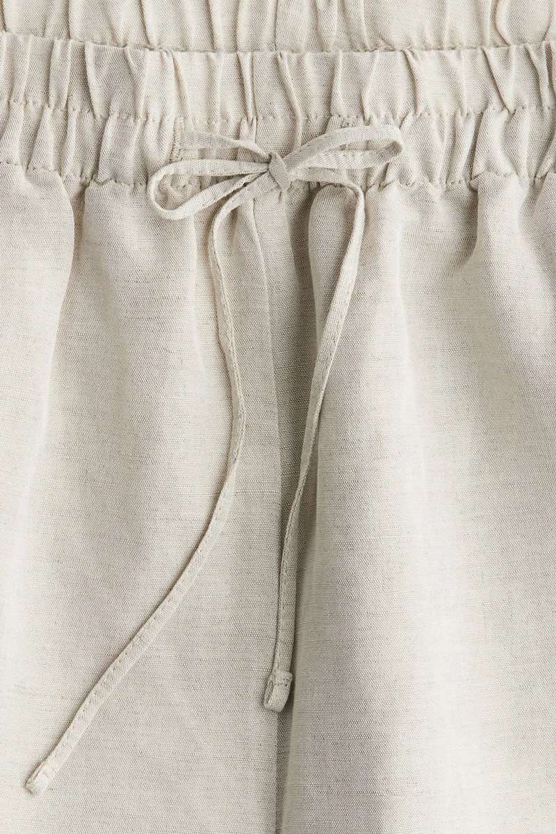 H&M Linen-blend trousers