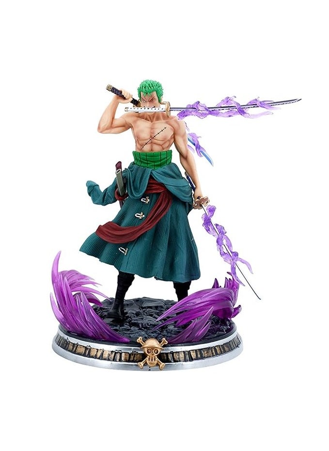 One Piece Dreaming Zoro Figure - One Piece Collectible Figure Head Change  - Image 1