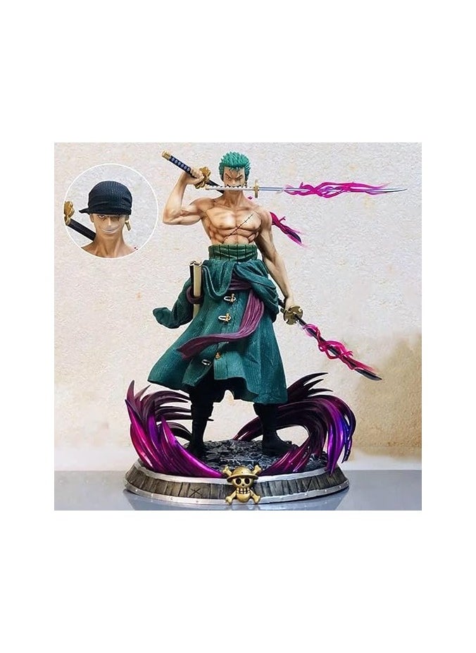 One Piece Dreaming Zoro Figure - One Piece Collectible Figure Head Change  - Image 5