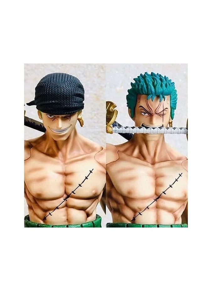 One Piece Dreaming Zoro Figure - One Piece Collectible Figure Head Change  - Image 3
