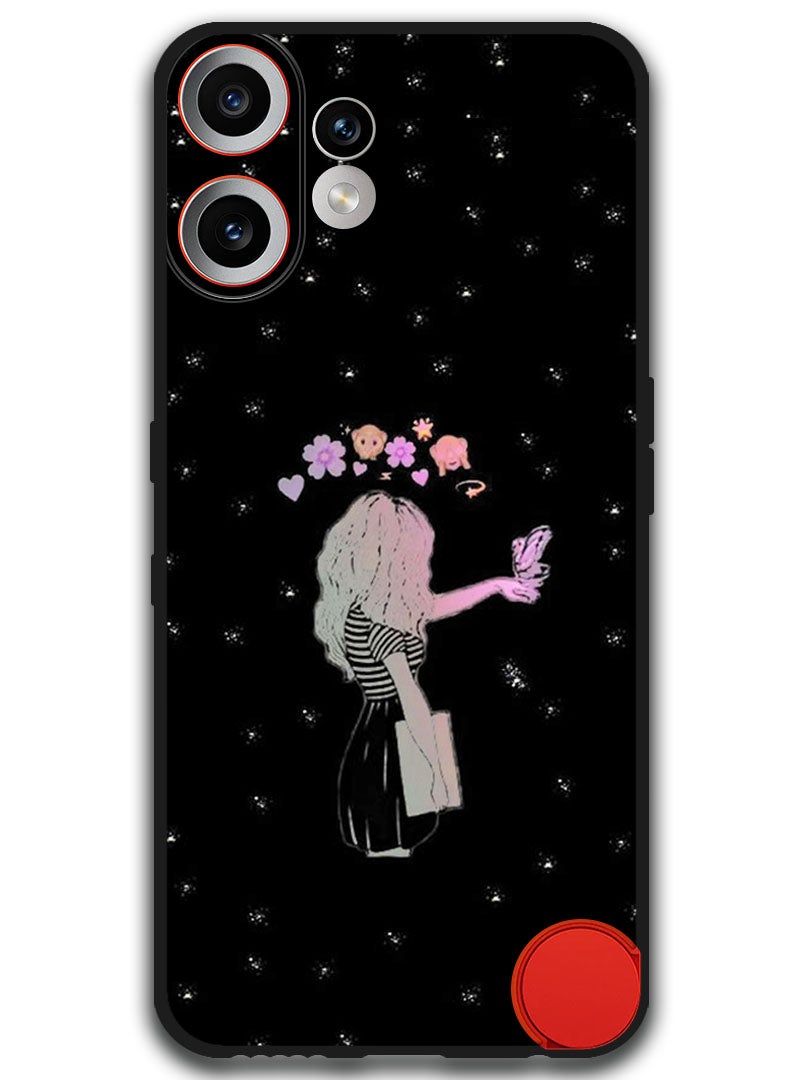 Theodor Case Compatible with Nothing CMF Phone 2 Pro 6.77 Inch Protection Shockproof Bumper Cover Girl Butter - Image 1