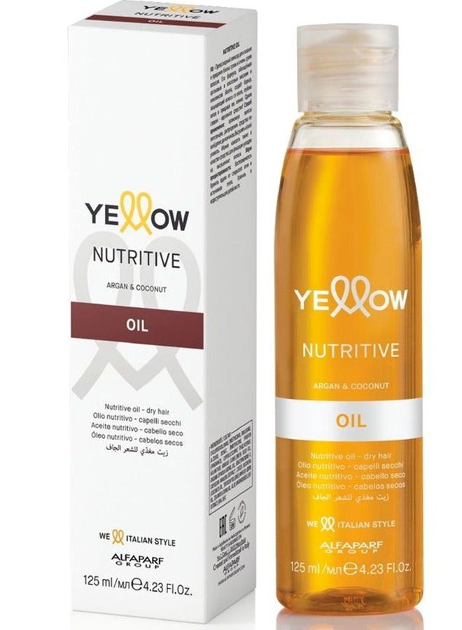 يلو Nutritive Argan And Coconut Oil For Dry Hair 125ml - Image 1