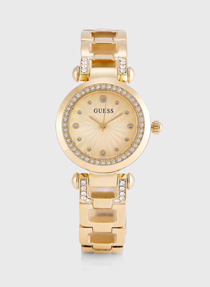 GUESS Ginger Steel Strap Analog Watch - Image 1