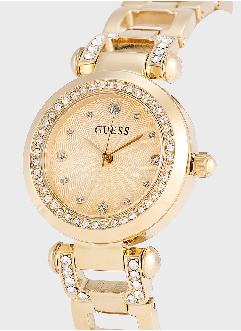 GUESS Ginger Steel Strap Analog Watch