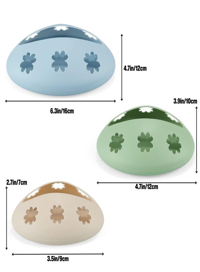 Emptycolor 3 Pack Reusable Silicone Fruit Covers - Avocado Saver, Lemon Keeper & Onion Storage Cover for Fridge | BPA-Free Silicone Food Covers Produce Saver for Fruit Storage - Image 2