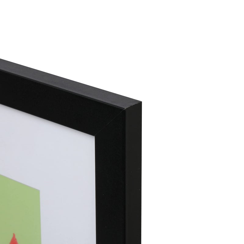 Frameworks 8.5x11 إطارات المستندات الخشبية الكلاسيكية الزجاج / الأسود / 2. - Image 4