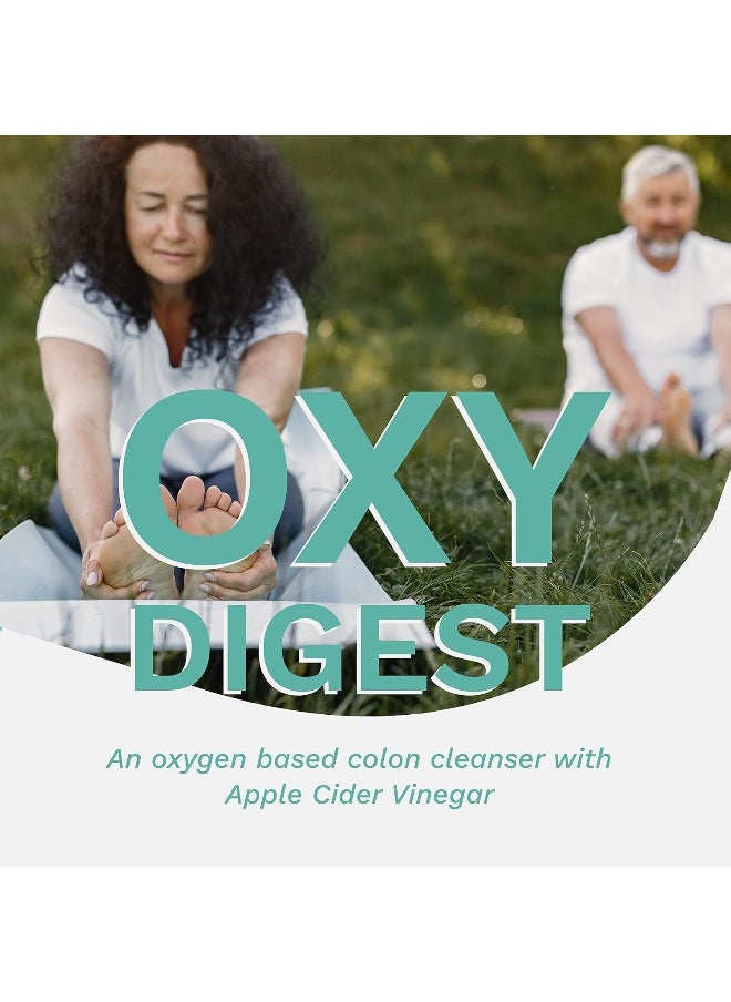 Herbtonics Oxy-Digest Colon Cleanse and Detox Digestive System Formula with Apple Cider Vinegar