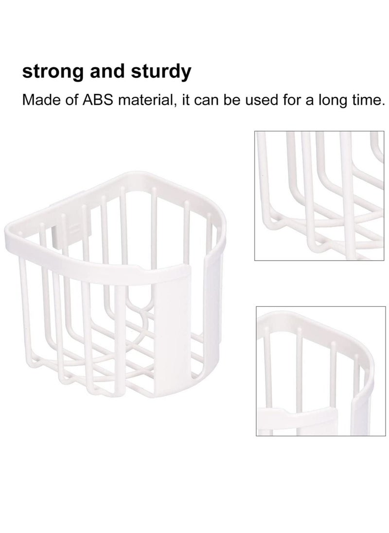 Generic Punch-Free Toilet Paper Shelf Bathroom Kitchen Tissue Box Wall-Mounted Sticky Paper Storage Box Toilet Paper Holder Roll Paper  - Image 2