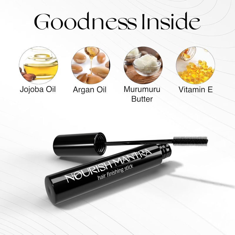Nourish Mantra Hair Finishing Stick Gel Your GoTo Hair Fixer NonGreasy and NonSticky Does not Leaves A White Cast A MustHave Hair Accessory For Mens Womens 12 ml Pack Of 3 - Image 4
