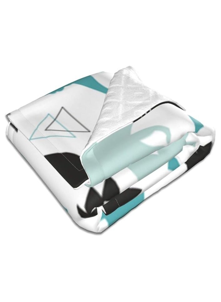 Moro Moro Double-Face Plush Baby Blanket – Soft & Breathable – 30x40" - Image 2