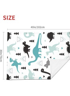 Moro Moro Double-Face Plush Baby Blanket – Soft & Breathable – 30x40"  - Image 3
