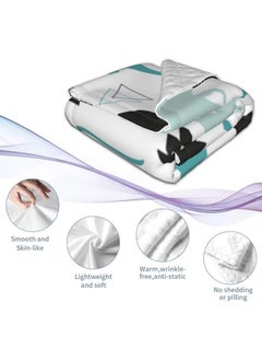 Moro Moro Double-Face Plush Baby Blanket – Soft & Breathable – 30x40"  - Image 4