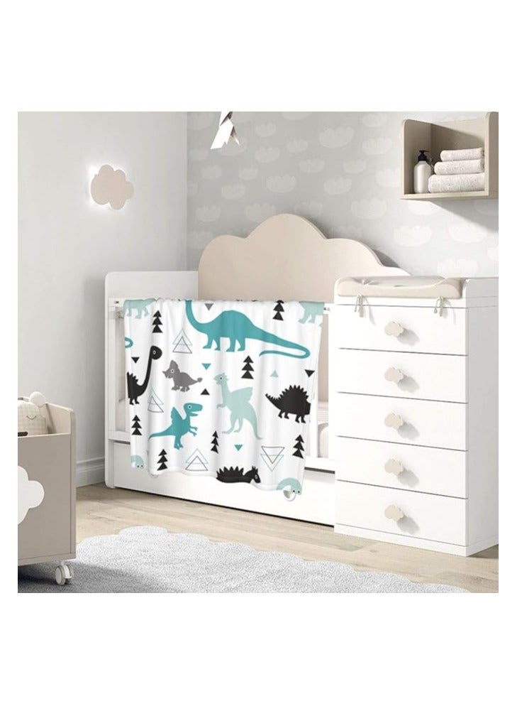 Moro Moro Double-Face Plush Baby Blanket – Soft & Breathable – 30x40" - Image 5