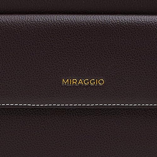 Miraggio Axel 14 Inch Laptop Sleeve With Zip Around Closure & Exterior Flap Pocket | Laptop Sleeve For Office Use (Wine) - Image 5