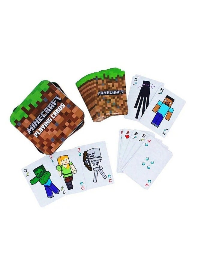 Minecraft game peripheral Playing Cards Minecraft Children's Party Toys Gift Card Ideas - Image 1