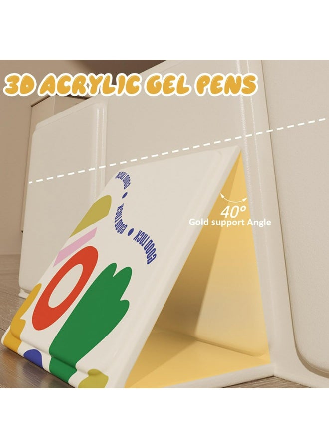 Portable Foldable Baby Bathtub - Space Saving Multifunctional Large Infant Tub with 5-Layer Insulation & Reinforced Support for 0-4 Years - Image 4