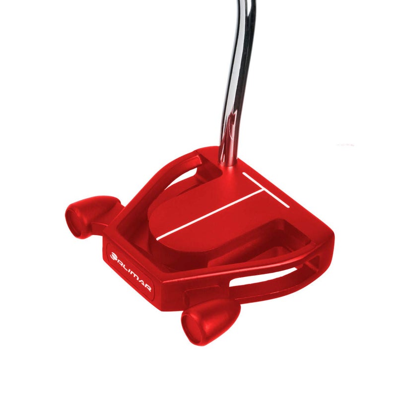 Orlimar Golf F80 Mallet Putter, Men's Right Handed 35" Red/Black with Oversize Putter Grip - Image 1