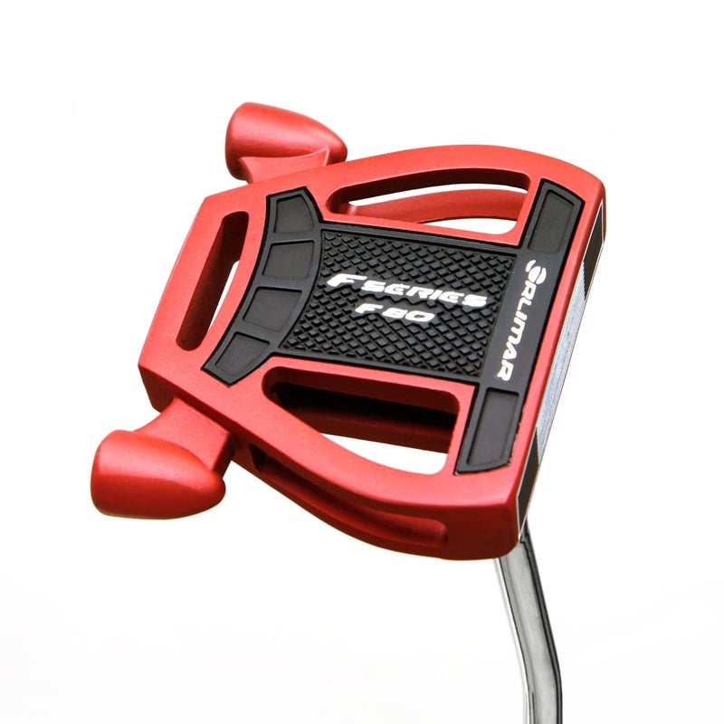 Orlimar Golf F80 Mallet Putter, Men's Right Handed 35" Red/Black with Oversize Putter Grip - Image 3