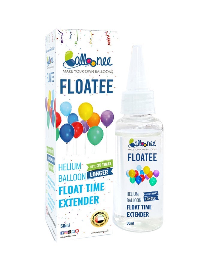 Balloonee Floatee Helium Balloons Float Time Extender 50ml - Image 1