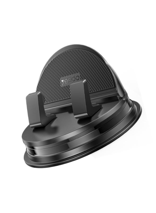 Yesido C268 360 Rotating Silicone Anti-slip Adsorption Automatic And Stable Clamping Dashboard Phone Holder - Image 1