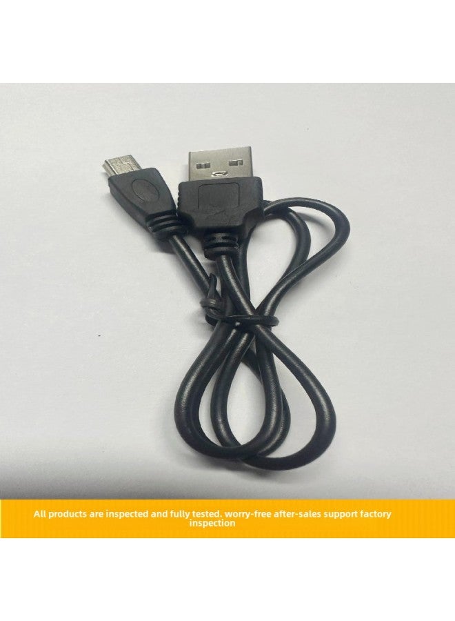 كابل شحن V3 من USB إلى كابل شحن صغير، كابل شحن بمنفذ سلم، كابل شحن مكبر صوت صغير، MP3 - اللون: أسود - Image 4