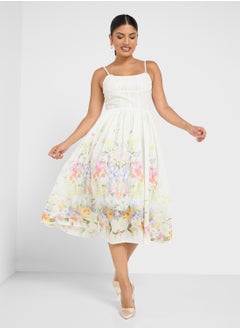 ELLA Floral Print Dress  - Image 4