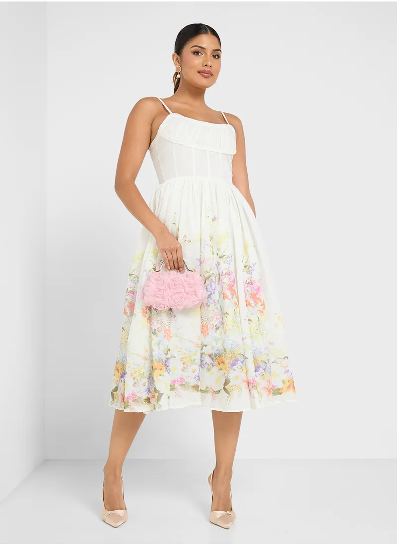 ايلا Floral Print Dress