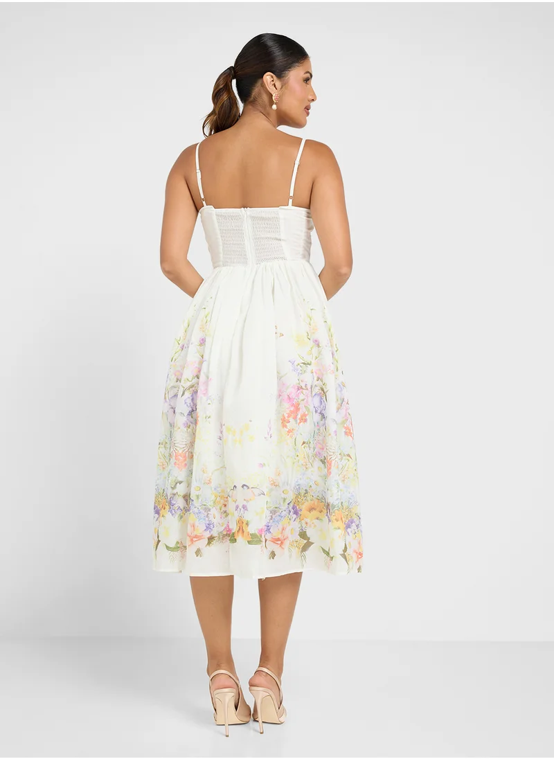 ايلا Floral Print Dress