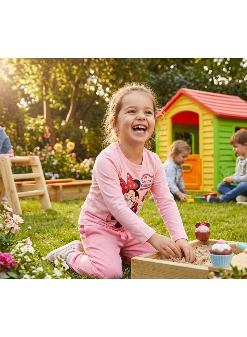 ديزني تي شيرت ميني ماوس للبنات بأكمام طويلة من Kids TV - Image 3