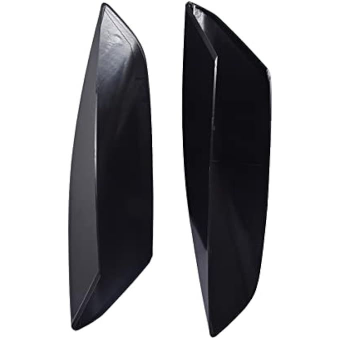 rayihni 2 Pairs Roof Rack Rail End Cover Shell Replacement for 4Runner N210 2003-2009 Plastic Black - Image 2