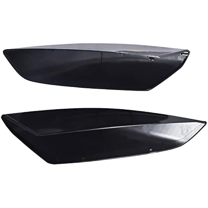 rayihni 2 Pairs Roof Rack Rail End Cover Shell Replacement for 4Runner N210 2003-2009 Plastic Black - Image 3