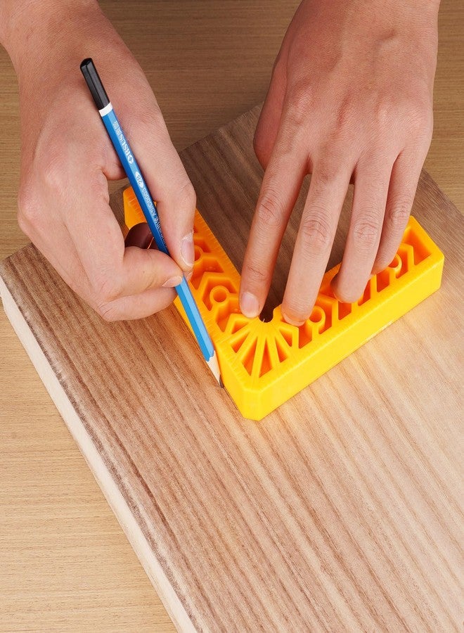 توموروتيك مجموعة مشابك توموروتيك بزاوية 90 درجة لمشاريع النجارة، 4 مربعات مقاس 6 بوصات، 8 كتل تثبيت، 8 صواميل M8، 8 براغي على شكل حرف L، مشابك زاوية قائمة لتجميع الخزائن، صناعة الأثاث، اللحام، والمزيد - Image 4