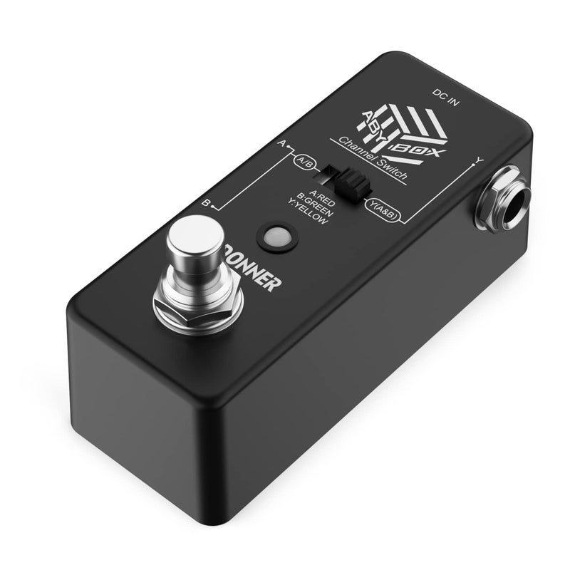 Donner ABY Box Line Selector AB Switch Mini Guitar Effect Pedal True Bypass - Image 2