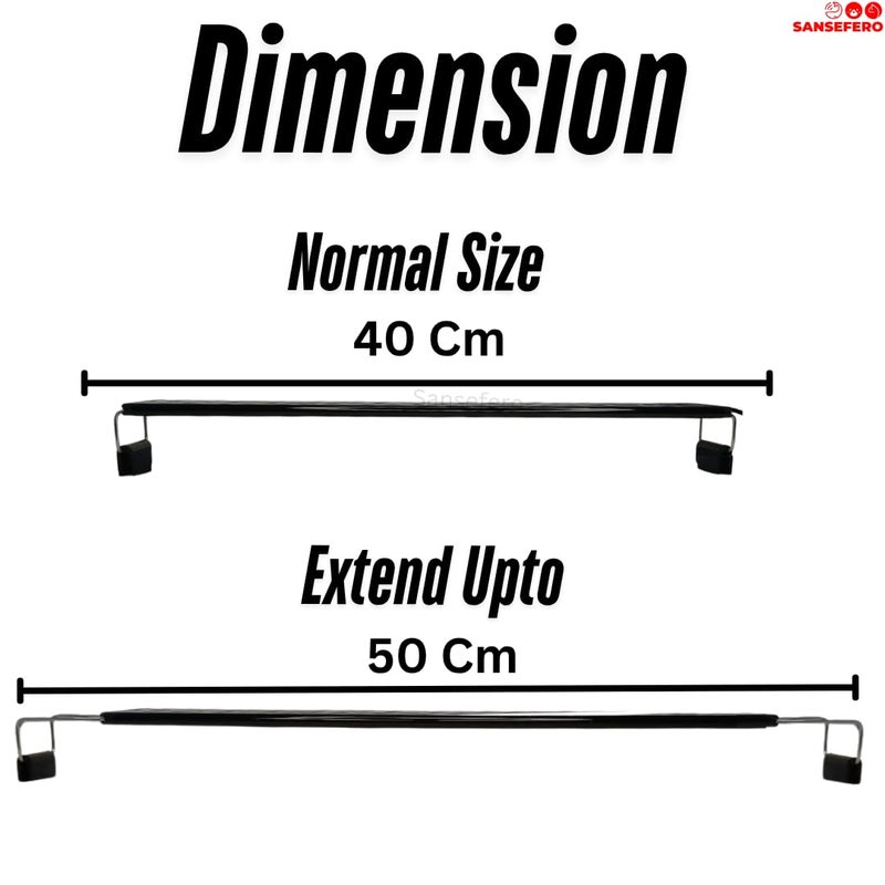 SANSEFERO إضاءة إطار العشب فائق النحافة للأحواض المائية (LY-40S | 12W | 40 سم) إضاءة LED فائقة النحافة لحوض السمك ومنظر النباتات المائية إضاءة بيضاء وزرقاء ساطعة (LY-40S -1.5 قدم) - Image 2