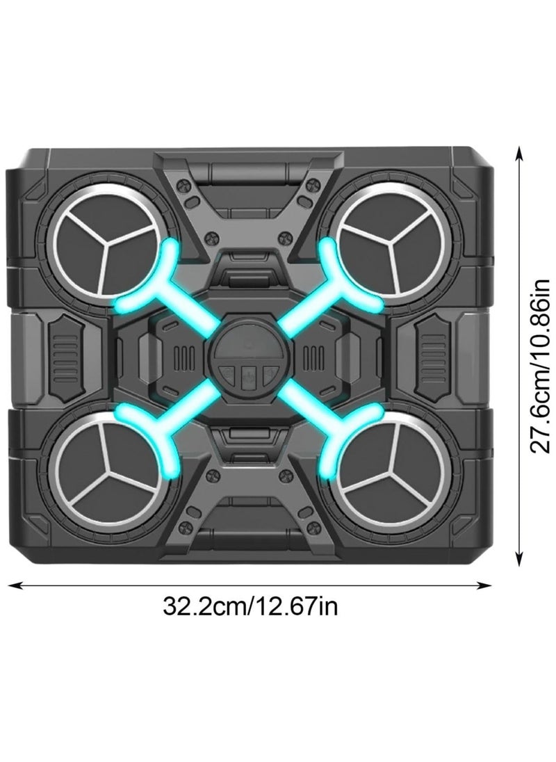 Generic - Interactive Boxing Game - High Energy Boxing Equipment, Digital Boxing Wall Target Punching Pads | Multifunctional Music Punching Machine, Boxing Machine Wall Mounted Music with Gloves for Indoor Gym - Image 1