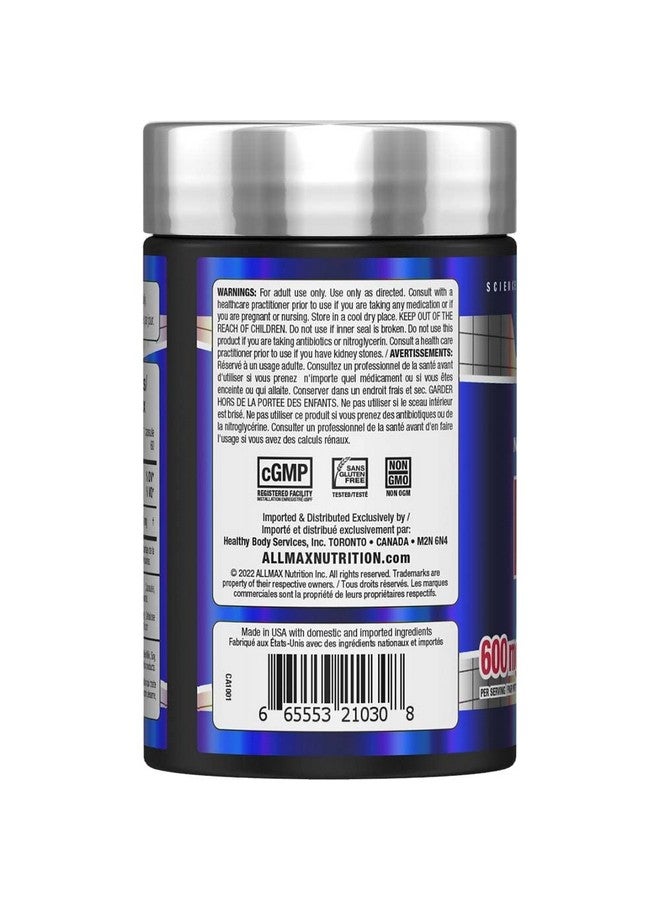 AllMax Nutrition ALLMAX NAC - 60 Veggie Capsules - Immune Support & Free Radical Protection - 60 Servings - Image 5