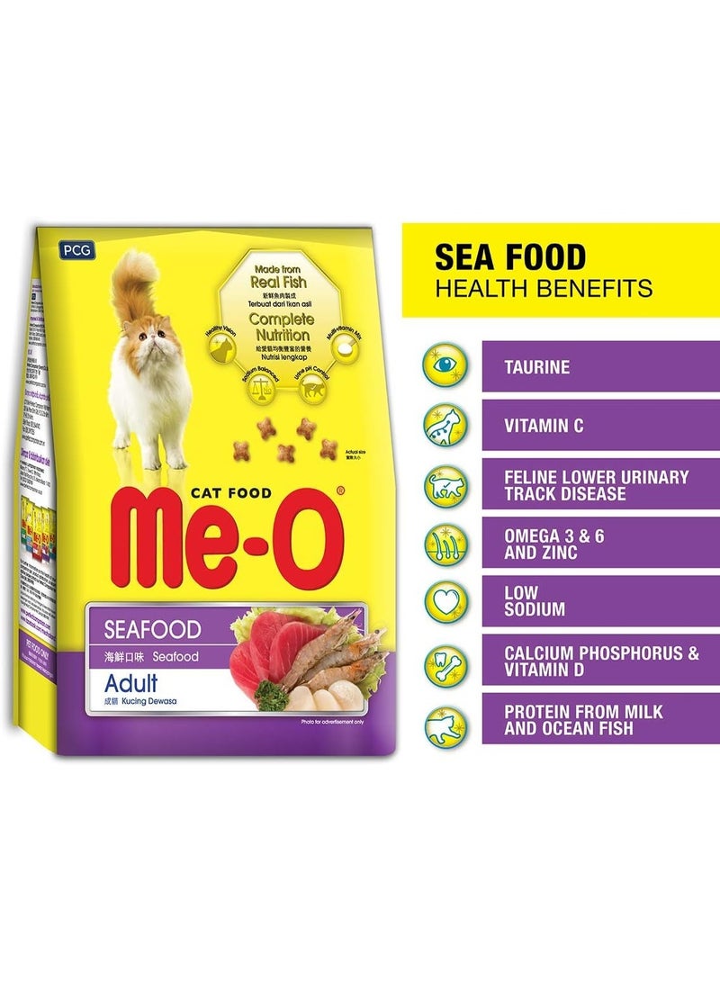 Me-O Adult Cat Seafood 1.2KG - Image 3